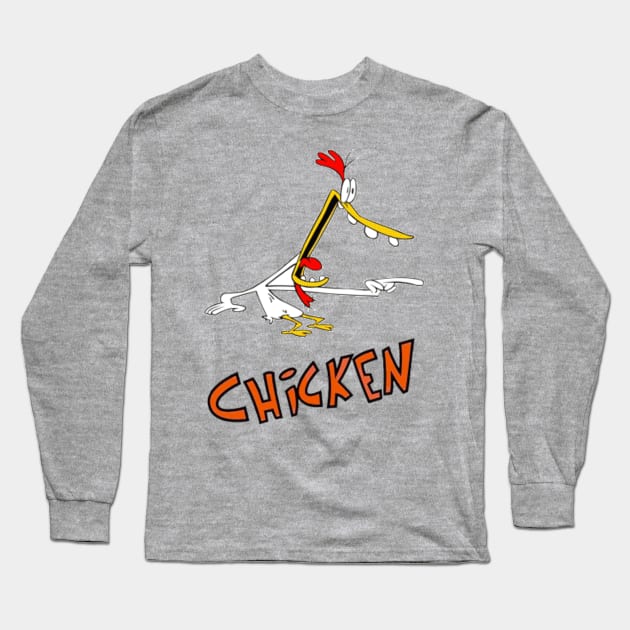 Chicken Long Sleeve T-Shirt by Nene_Bee